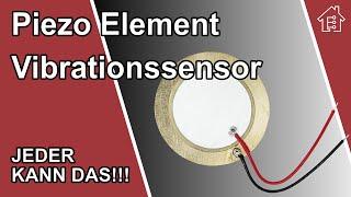 Piezo Vibrationssensor, einfach erklärt! | #EdisTechlab