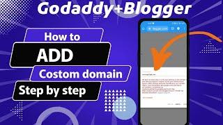 Blogger Pro Tip: 2023  Connect Your Godaddy Domain for a Professional Look . Tech2help