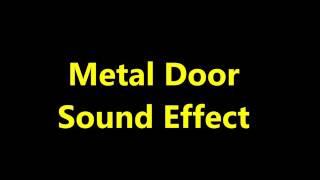 Metal Door Sound Effect