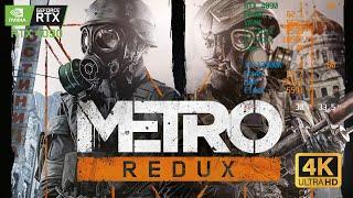 Metro 2033 Redux | 4K Gameplay benchmark | Max Setting | RTX 4090 and i9-13900k