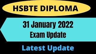 hsbte diploma exam update 2022 | Exam notice HSBTE | HSBTE 2021 Exam | PCA form for Mercy chance