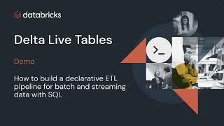 Delta Live Tables Demo: Modern software engineering for ETL processing