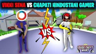 VIKKI SENA VS CHAPATI HINDUSTANI GAMER IN DUDE THEFT WARS MULTIPLAYER || SASTI GTA V