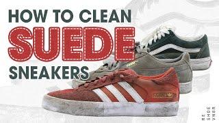 How To Clean Your Suede Sneakers | The BEST Way!