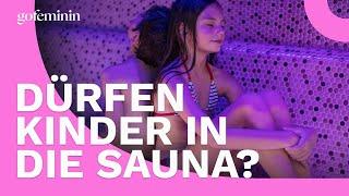 Gesund oder schädlich: Dürfen Kinder in die Sauna?