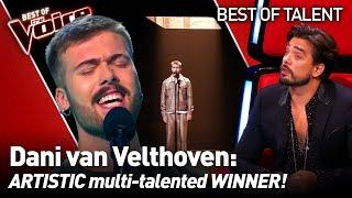 Flamboyant talent sang Hallelujah in ARABIC during his Blind Audition on The Voice