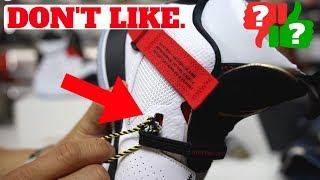 AIR JORDAN XXXIII LACING SYSTEM DOESN'T WORK FOR ME.