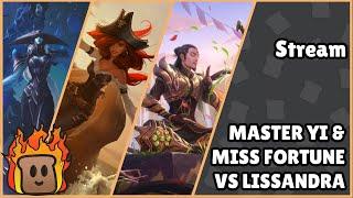 Master Yi  & Miss Fortune vs Lissandra | Stream | 2024 | Path of Champions