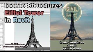 Modeling Eiffel Tower In Revit by Civilmix