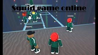 Squid game online multiplayer, I'm getting better on roblox squid game