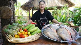 Big fishes cooking with country style - Amazing cooking video