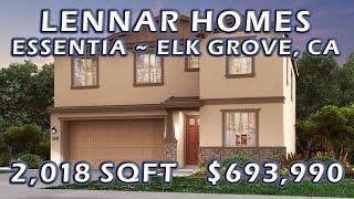 Lennar Homes - 2018  sqft | Essentia at Sterling Meadows, Elk Grove, CA | Sacramento Real Estate