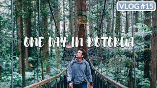 ONE DAY IN ROTORUA, NEW ZEALAND: THE REDWOODS AND TE PUIA