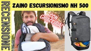 zaino escursionismo con ghiacciaia Decathlon | quechua mh 550