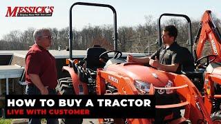 How to Buy a Tractor - *LIVE* with customer