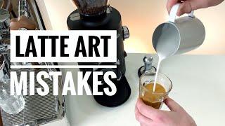  Top 5 Latte Art Mistakes - Why Your Latte Art Fails!