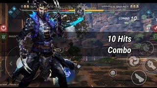 Effective Corner combos with Lynx (10 hits ) || shadow fight arena