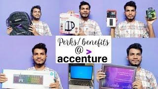 Perks of working at Accenture | Benefits #accenture #welcomekit