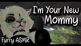 [Furry ASMR] ~ Momma Cat Licks and Cuddles You in The Forest [F4A] 