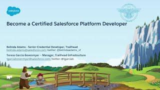 Become a Certified Salesforce Platform Developer