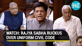 Modi Minister defends Uniform Civil Code Bill amid uproar in Parliament I Watch