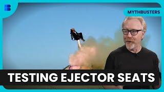 MythBusters' Ejector Seat Trial - Mythbusters - S07 EP26 - Science Documentary