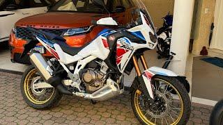 APRENDENDO GRAU E CORTE NA AFRICA TWIN 1100cc