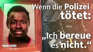 Mouhamed Dramé: Dortmunder Polizist und Todesschütze Fabian S. im Interview | WDR Aktuelle Stunde