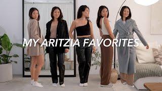 ARITZIA FAVORITES: my most worn from Aritzia / must have basics 2023