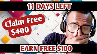 11 days left : Get paid free $100 on meta Airdrop doing your task/make money online