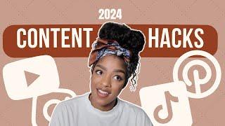 5 content hacks all creators need to use!