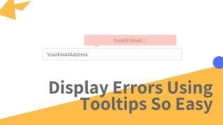 How to Display Error Message to User