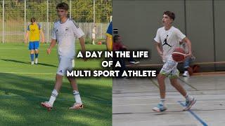 DAY IN THE LIFE OF A MULTI SPORT ATHLETE ️ || MATCHDAY 