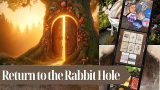 Return to the Rabbit Hole: AI Text & Image Creation