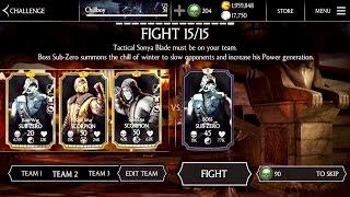 KOLD WAR SUB-ZERO Challenge is here finally-Normal/Hard Boss Gameplay-update 1.11 mkx ios mobile