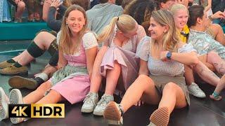 The Swiss girl makes a show at the Devil's wheel!/ Teufelsrad 2023 Oktoberfest Munich ep10