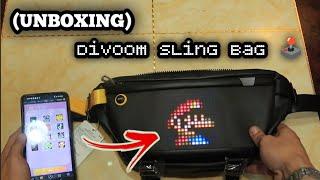 Got my new "Divoom Sling Bag" ( Unboxing ) | Nellywerkz TV