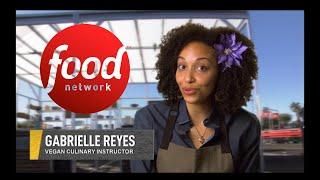 Watch Me Cook + Sing on Food Network! - Singing Vegan Chef Gabrielle Reyes