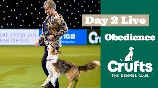 Obedience Day 2 LIVE | Inter-Regional Obedience | Crufts 2025