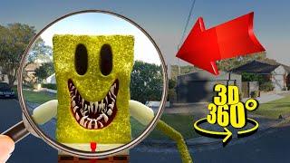 FIND Nightmare Sponge Wuggy | Nightmare Sponge Wuggy Finding Challenge 360° VR Video