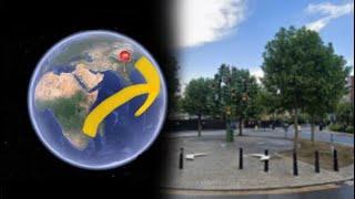 #535 strange things  traffic light tree in google map & google earth #traffic #tree