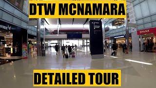 Detroit Metro Airport - McNamara Terminal Guide 2024 | DETAILED GUIDE