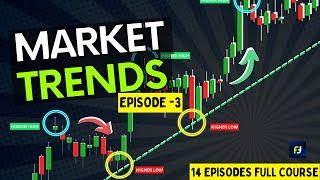 Market Trend Identification | Episode -3 | Price action trading course | Market Trends