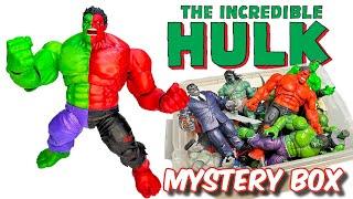 INCREDIBLE HULK Mystery Box!!!  All the best Hulk Action Figures!