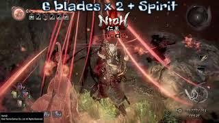 Nioh BEST DAMAGE Build/Gold Dragon Record damage 28/8/17/nerf on patch 1.21