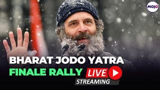 LIVE | Bharat Jodo Yatra | Finale Rally | Srinagar, Jammu & Kashmir | Rahul Gandhi | M Kharge