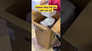 unbox máy hút ẩm mới của LG #LG #mayhutam