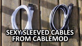 CableMod C-Series Individually Sleeved Cables - Sexy and Simple