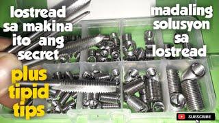 Easy way to fix stripped bolt hole threads at home