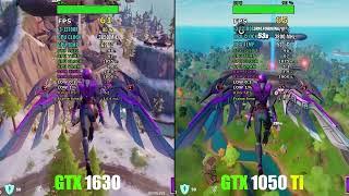 Nvidia GTX 1630 vs GTX 1050 Ti - Test in 10 Games | 1080p